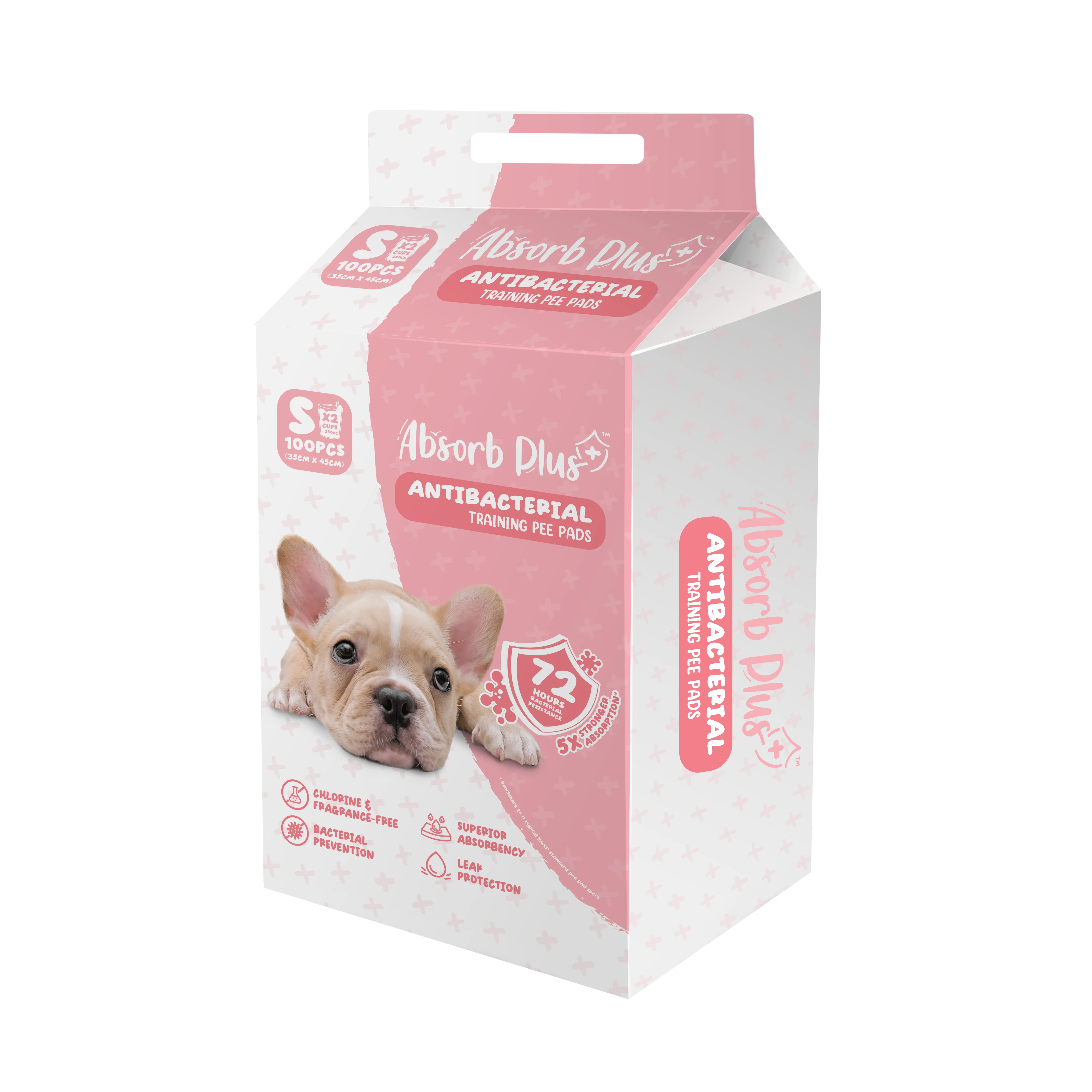 Absorb Plus Antibacterial Dog Training Pee Pad