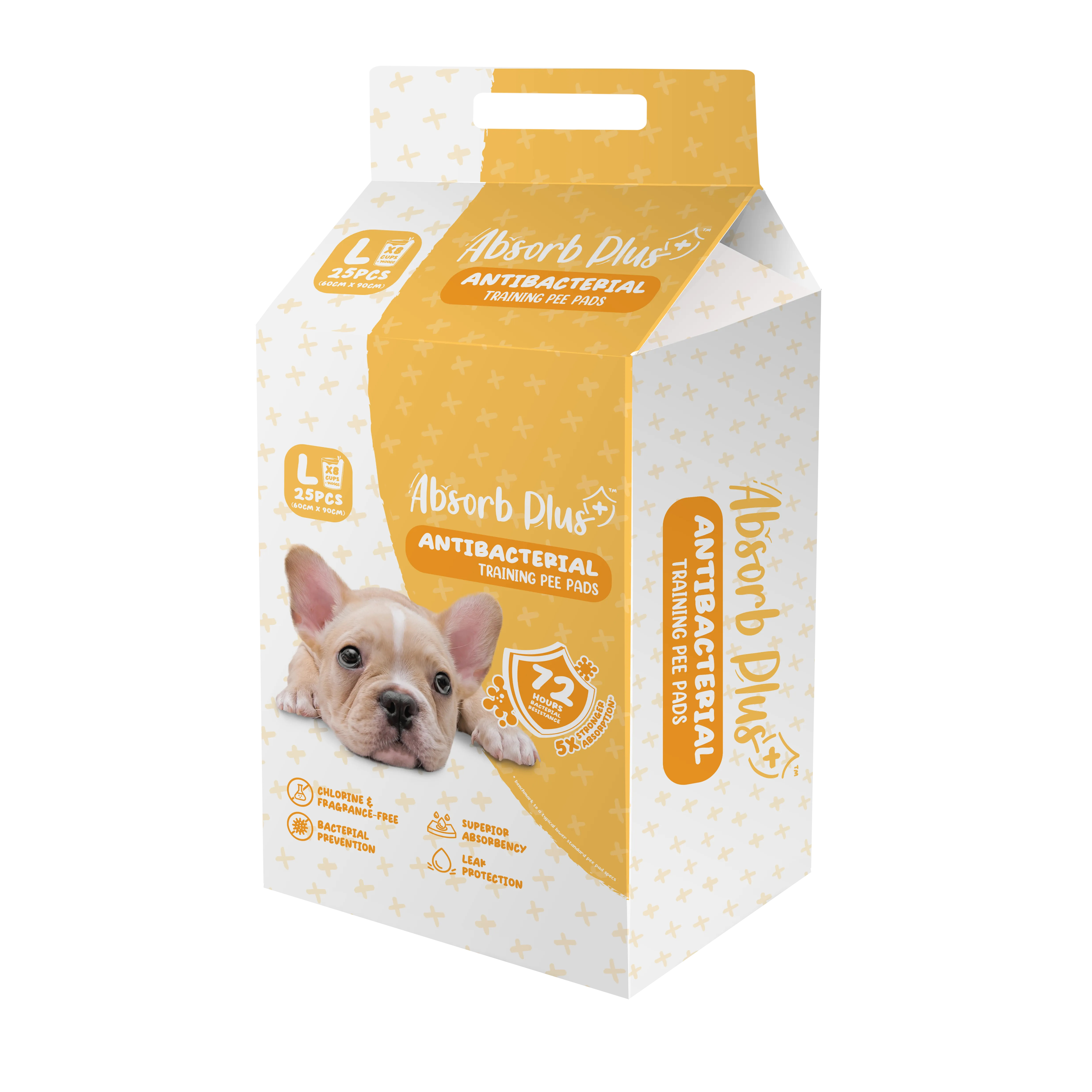 Absorb Plus Antibacterial Dog Training Pee Pad