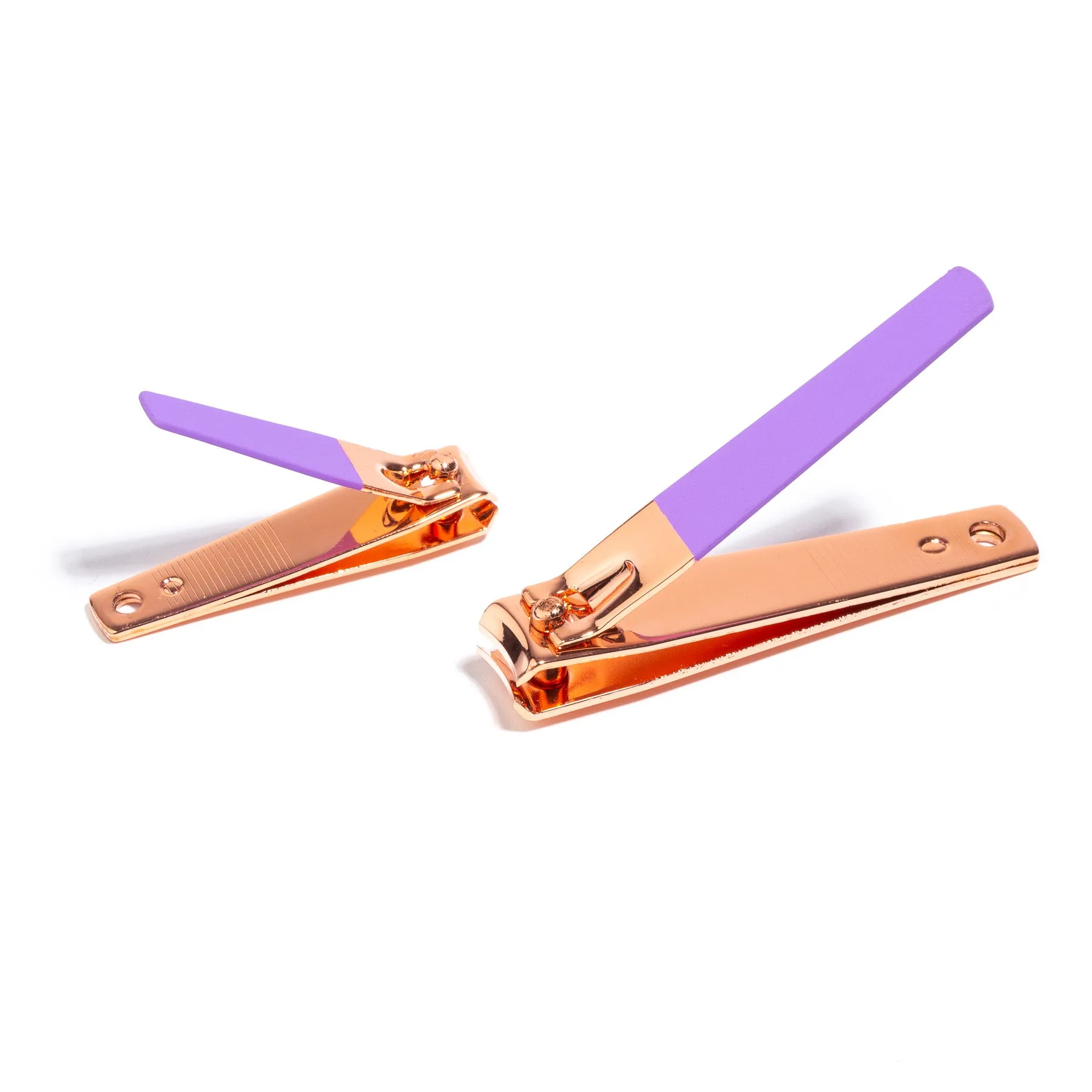 Almost Famous "Clip It" Rose Gold Nail Clipper Duo