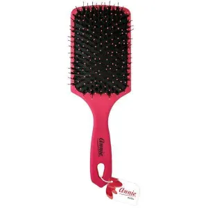 Annie Paddle Brush Flexible Porcupine Bristle Pink