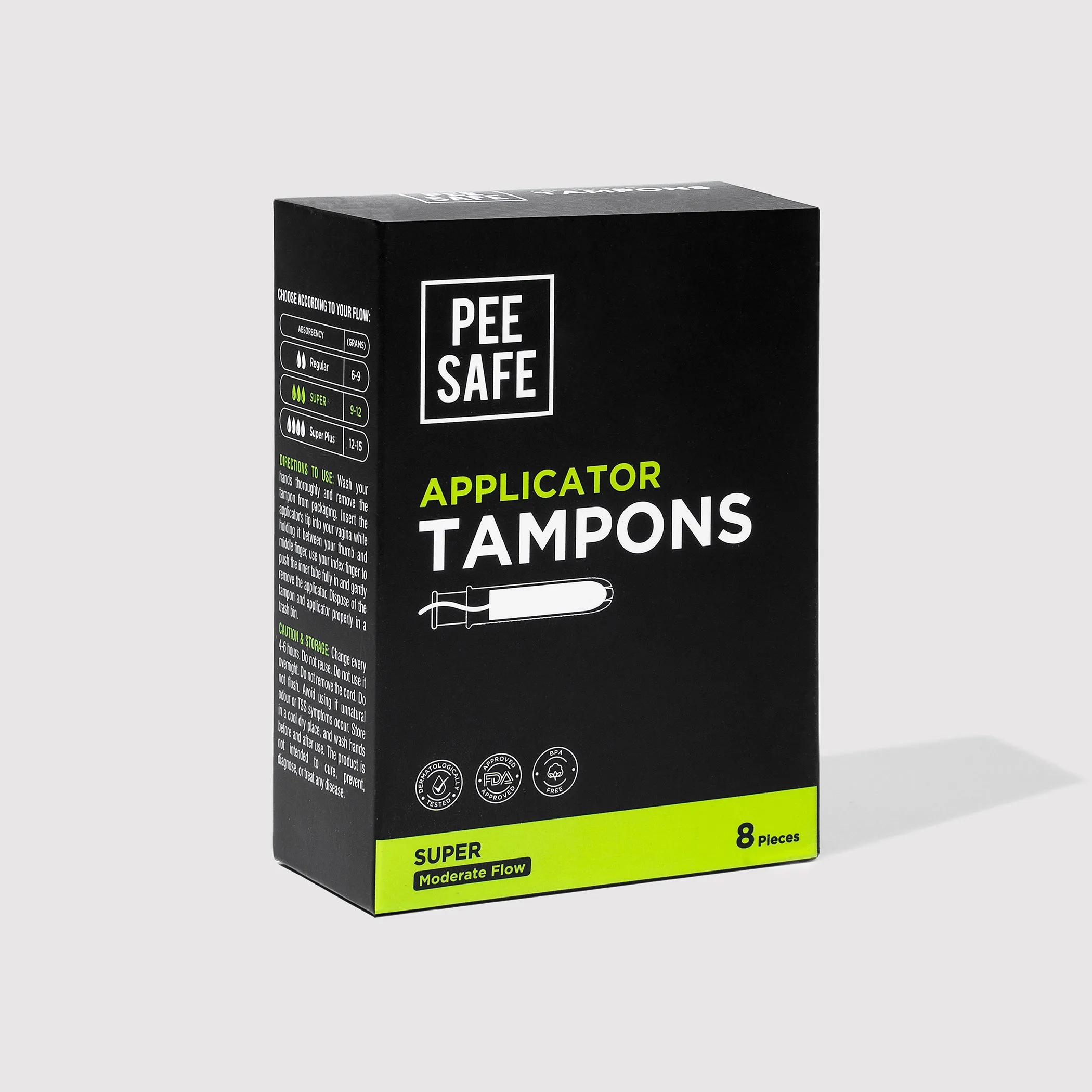 Applicator Tampons - Super (8 Tampons)