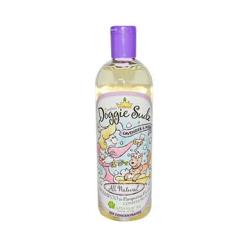 Austin Rose Caroline's Doggie Sudz Shampoo for Pampering Pooch Lavender and Neem 16 Oz