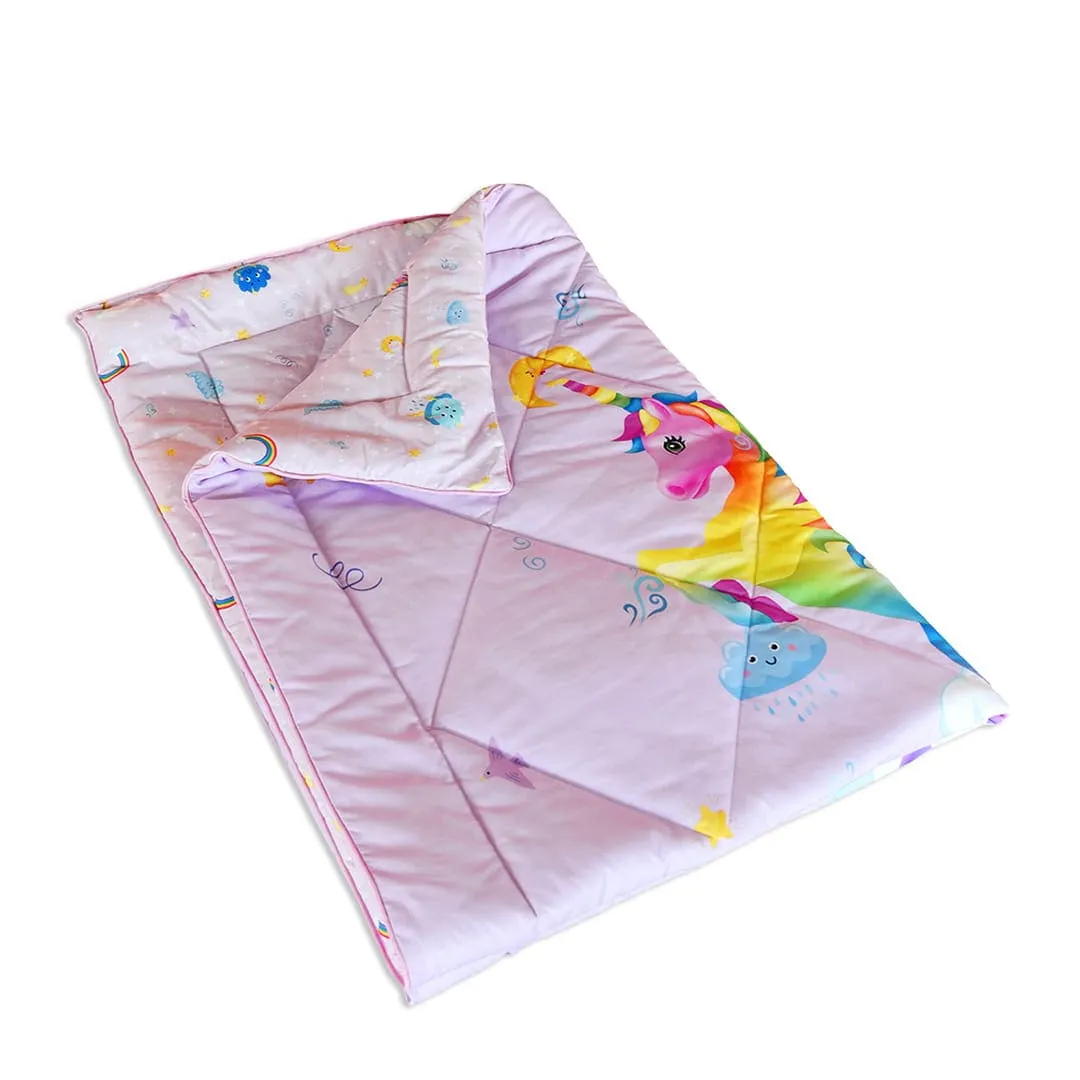 Baby Moo Unicorn Extra Warm XL Duvet Quilt - Pink