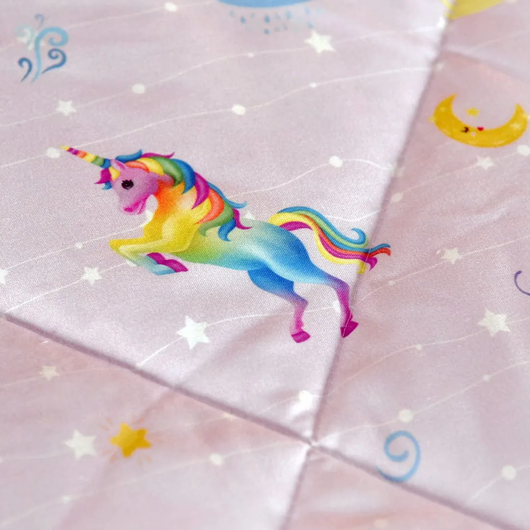 Baby Moo Unicorn Extra Warm XL Duvet Quilt - Pink