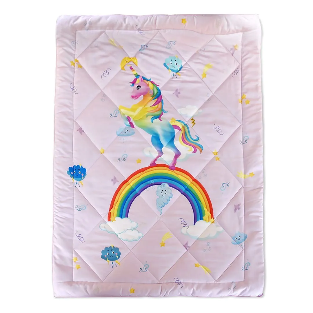 Baby Moo Unicorn Extra Warm XL Duvet Quilt - Pink