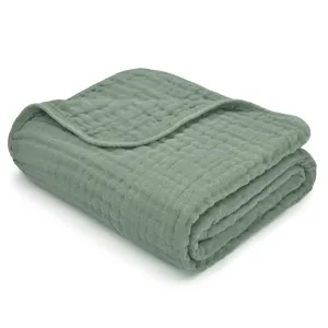 Baby Muslin Cotton Blanket: Fern