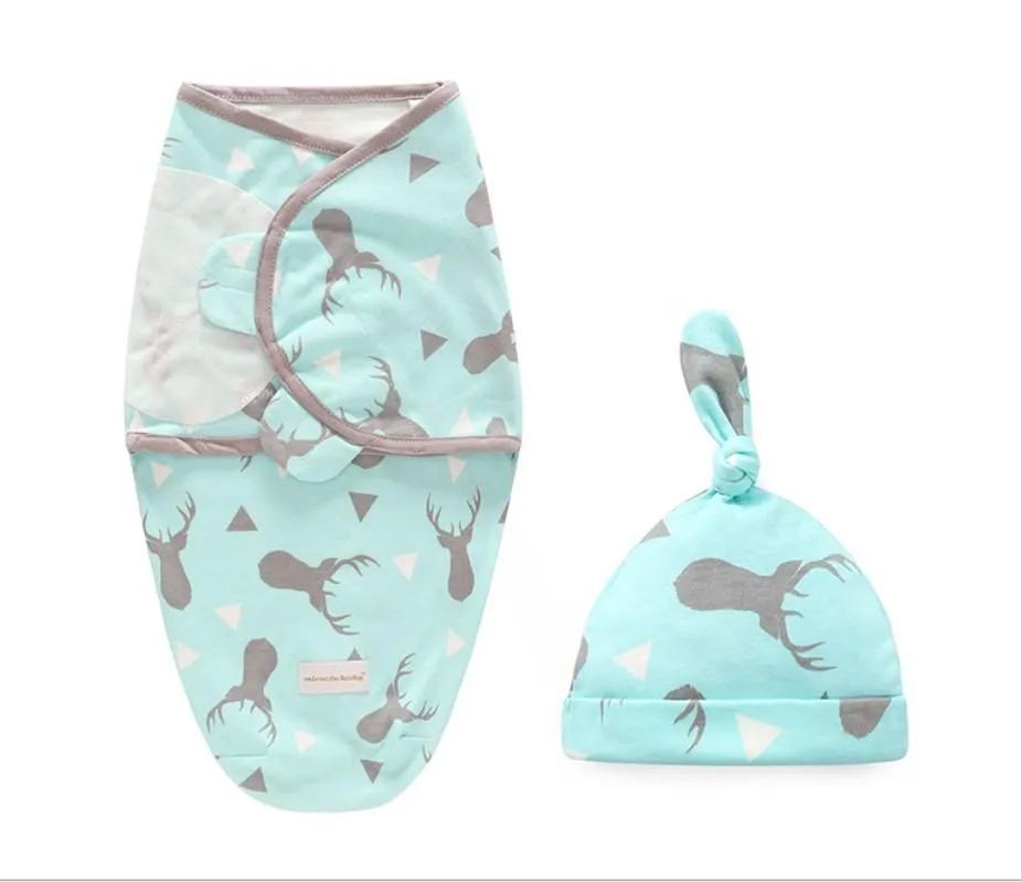 Baby Swaddle Combo - PolarStag & Feather Fluff