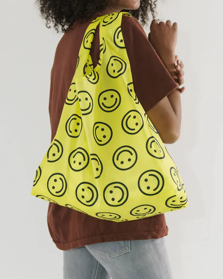 Baggu Standard Shopper Yellow Happy