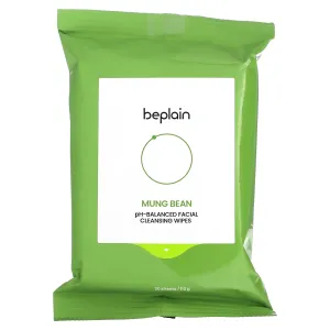 Beplain Facial Cleansing Wipes with Mung Beans, 20 pcs. in packaging