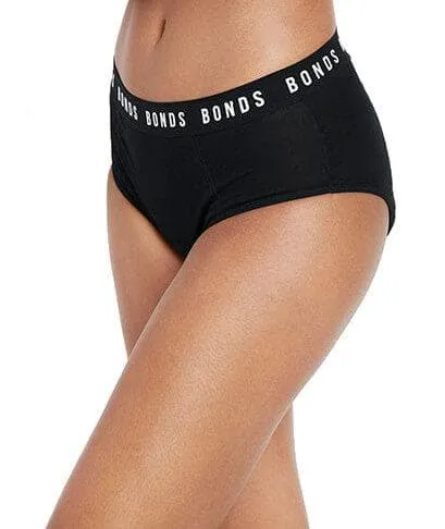 Bonds Bloody Comfy Heavy Period Full Brief - Black