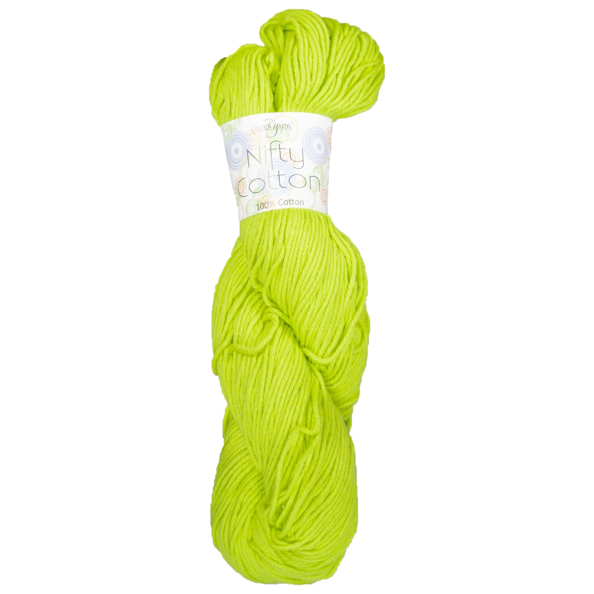 Cascade Yarns Nifty Cotton Yarn - 44 Limeade