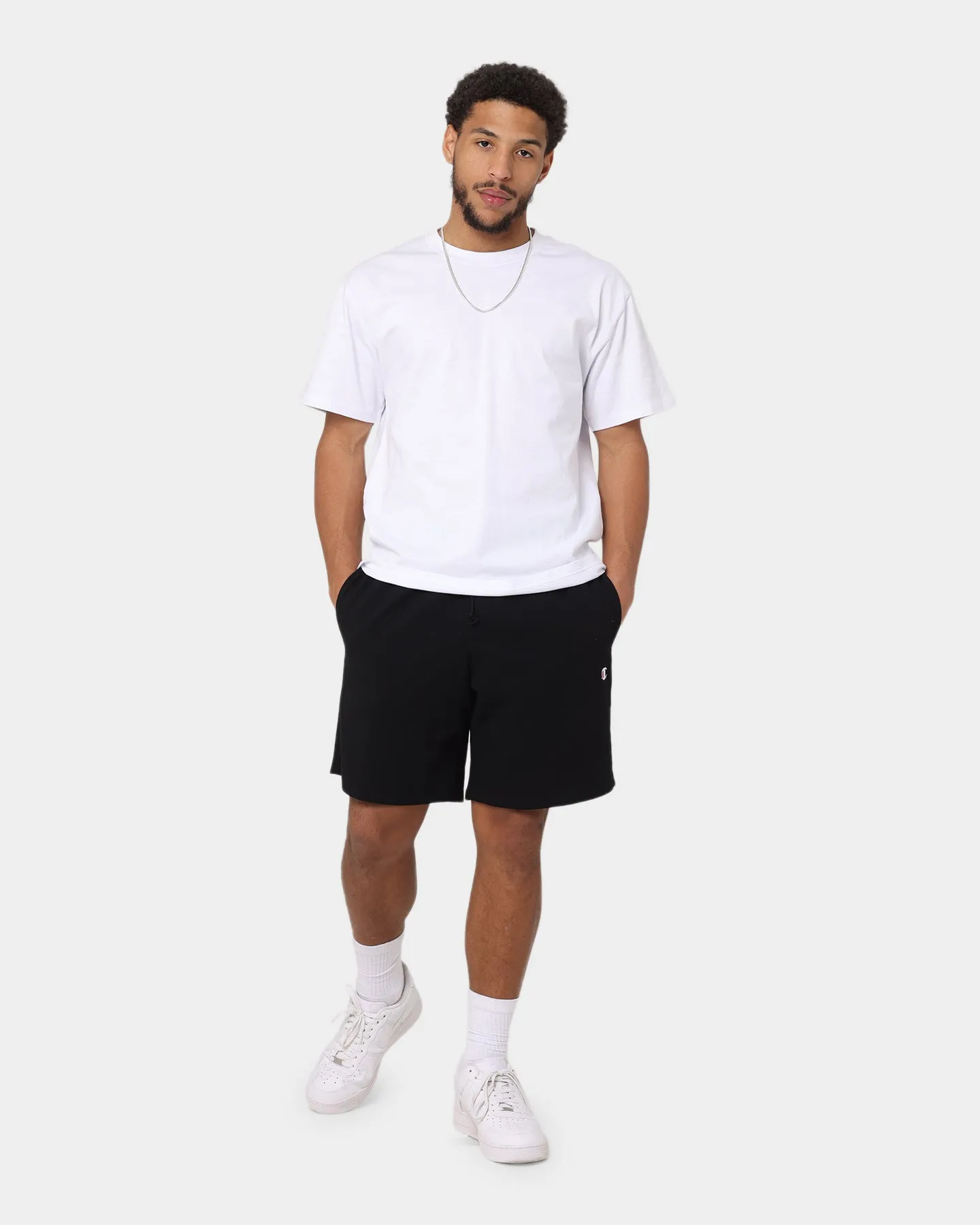 Champion Heavyweight Jersey Shorts Black