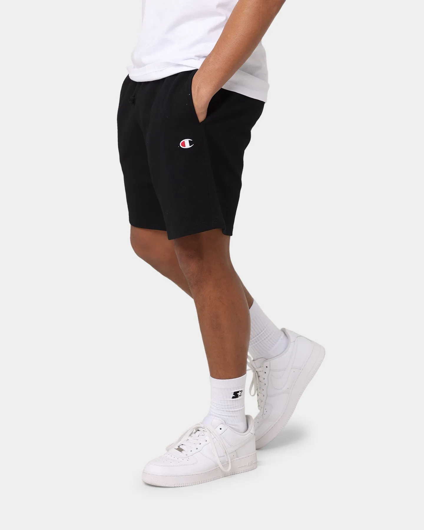 Champion Heavyweight Jersey Shorts Black