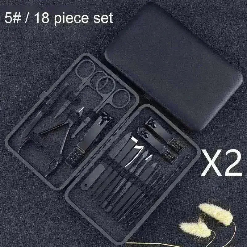 Classic Stainless Steel Nail Clipper Tool Set