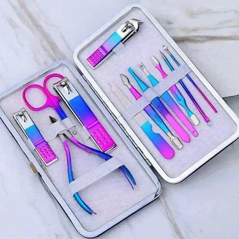 Classic Stainless Steel Nail Clipper Tool Set