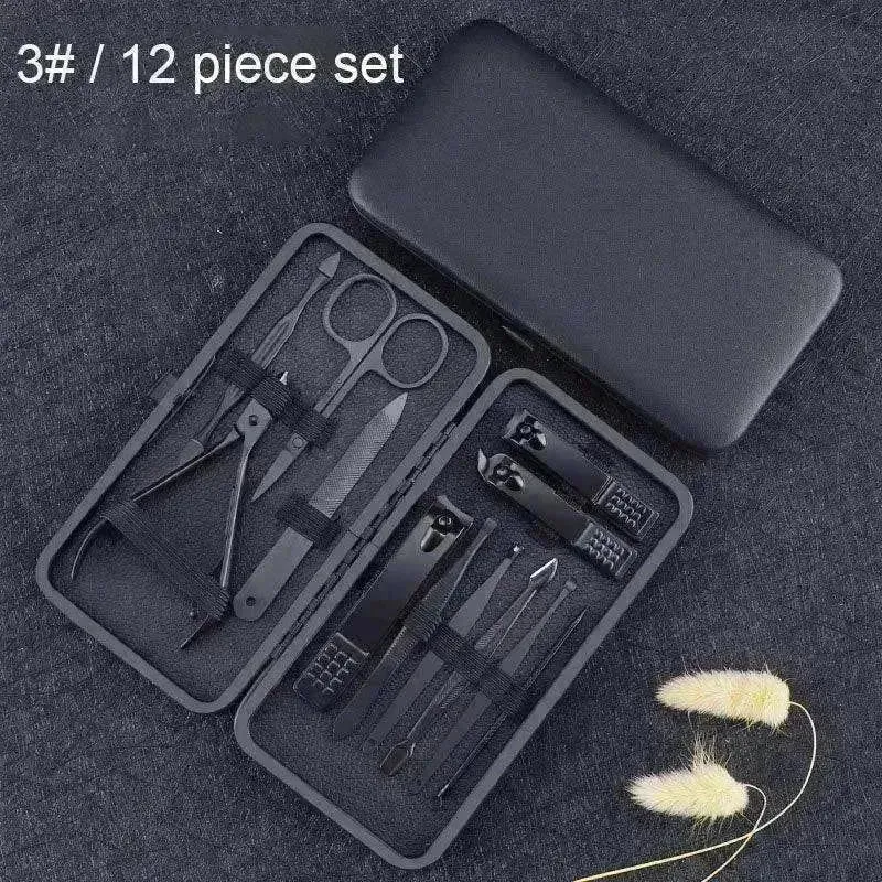 Classic Stainless Steel Nail Clipper Tool Set