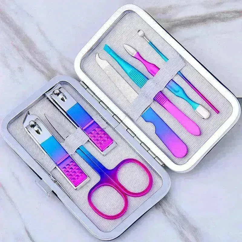 Classic Stainless Steel Nail Clipper Tool Set