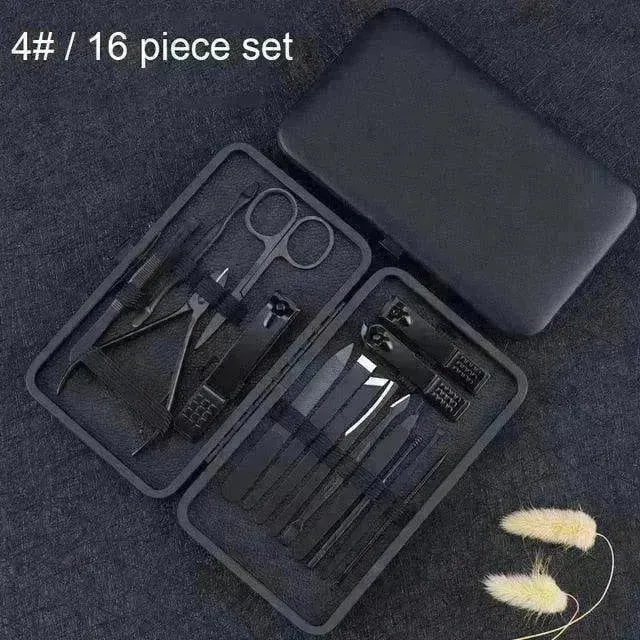 Classic Stainless Steel Nail Clipper Tool Set