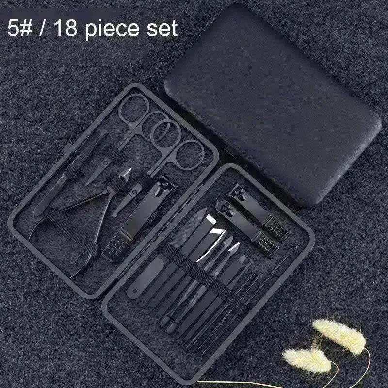 Classic Stainless Steel Nail Clipper Tool Set