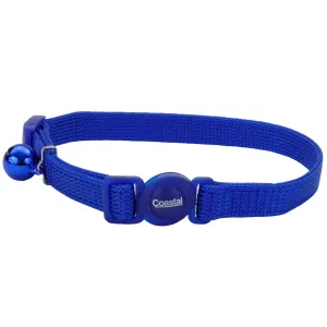 Coastal Safe Cat Adjustable Breakaway Cat Collar, Blue