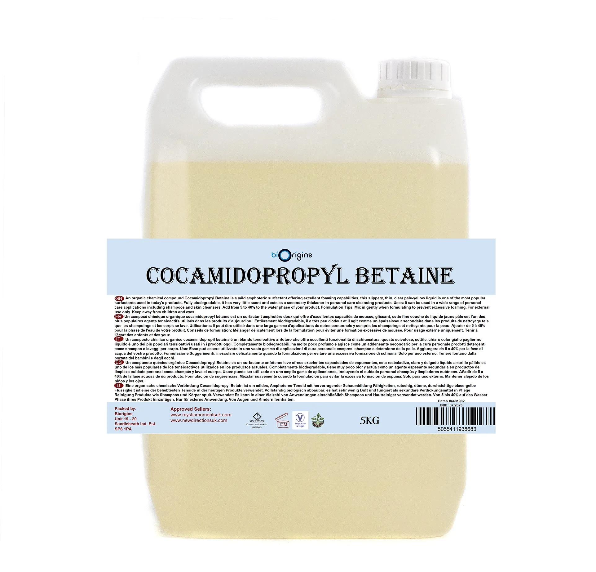 Cocamidopropyl Betaine Liquid