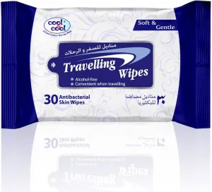 Cool & Cool Travelling Wipes - 30 Wipes