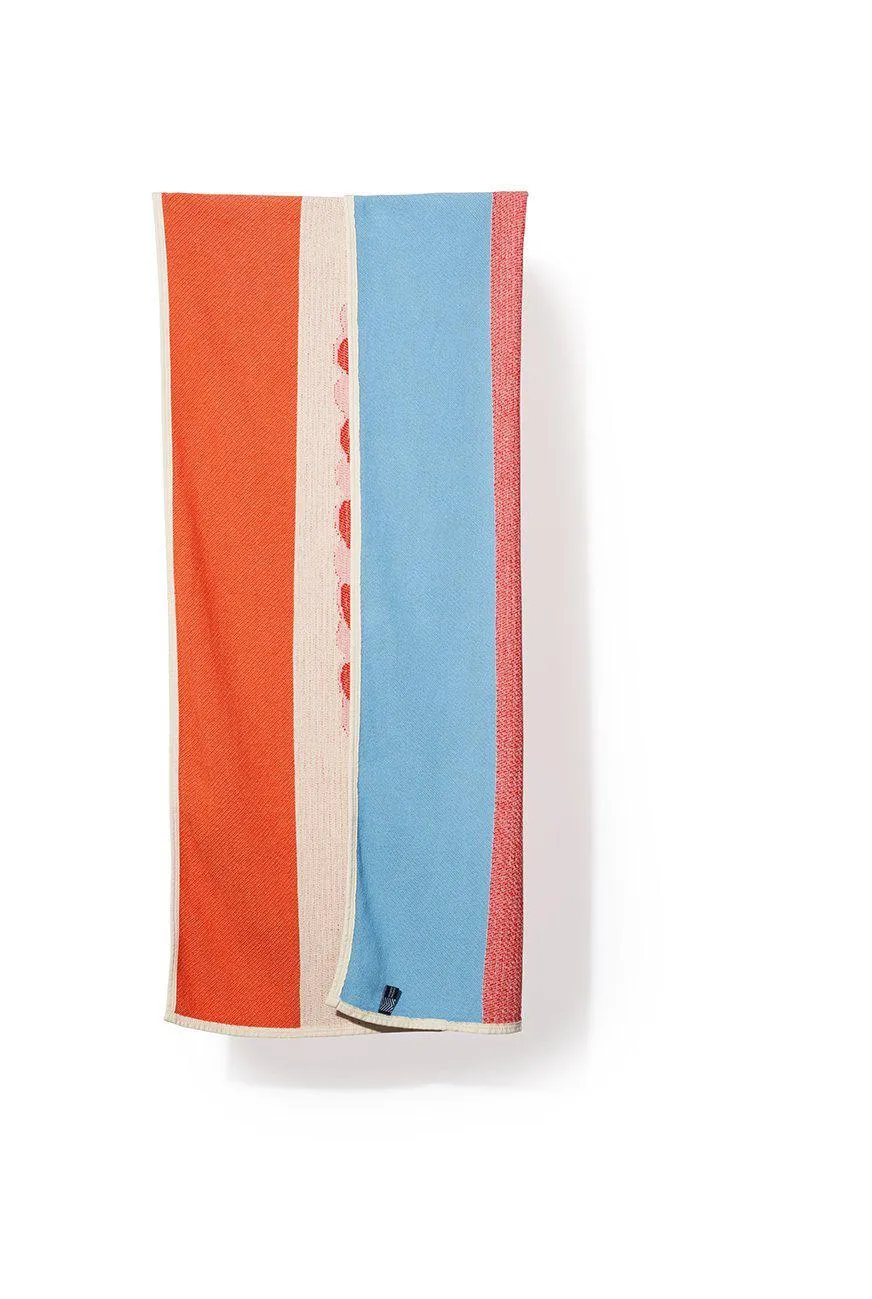 Cotton Beach Towel or Mini Blanket "Lollipop" by Michele Rondelli