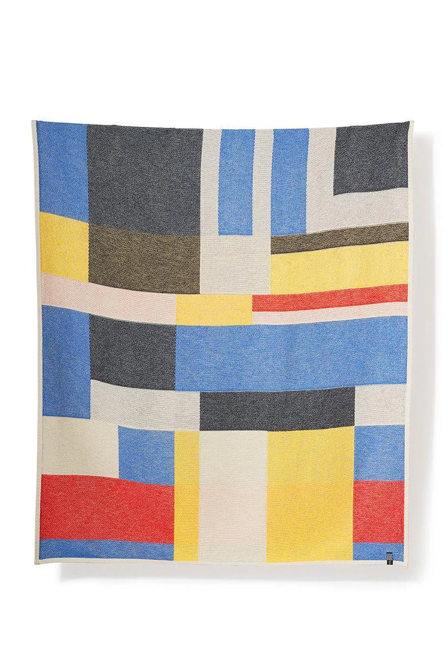 Cotton Blanket & Throw "Primary" by Sophie Probst & Michele Rondelli