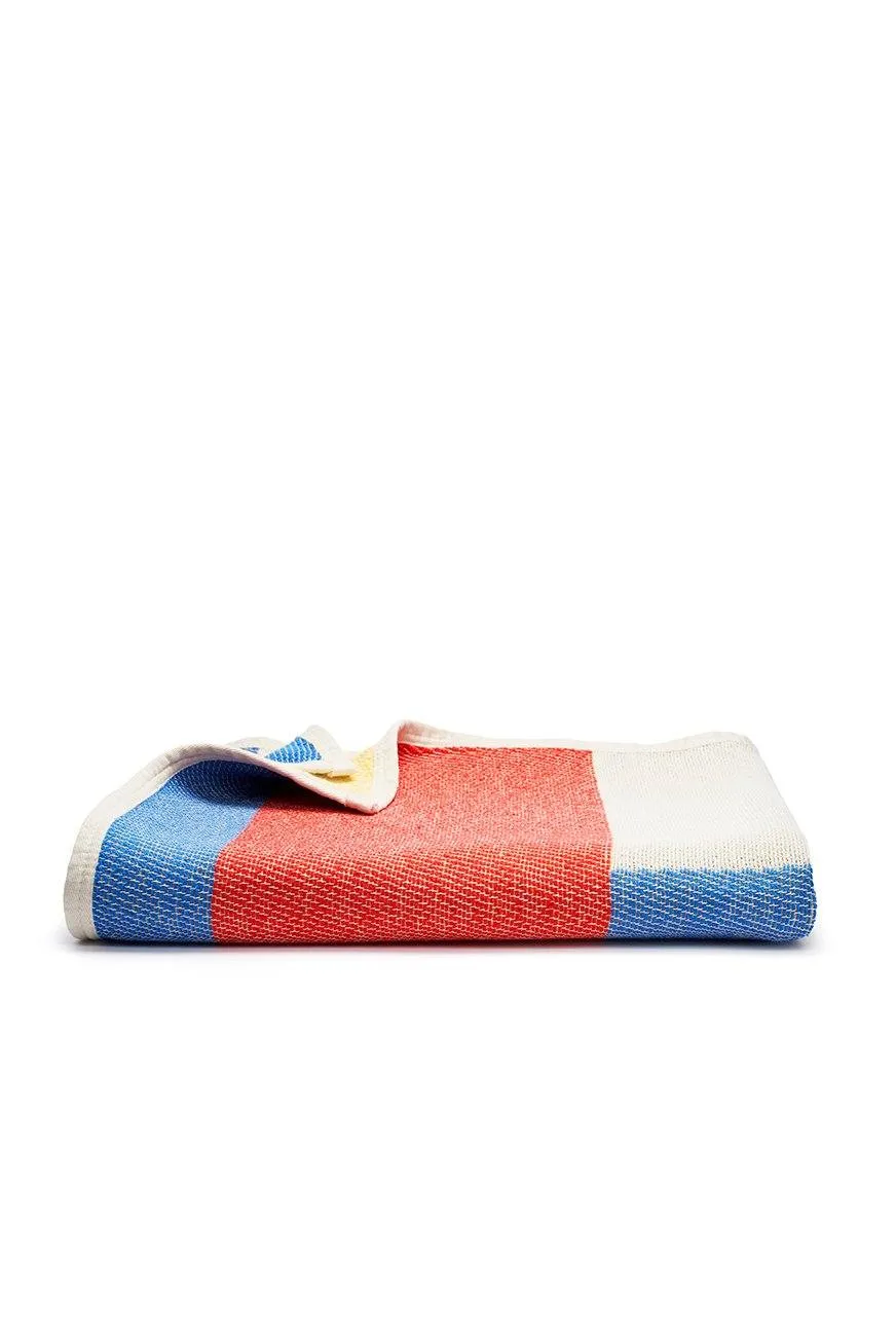 Cotton Blanket & Throw "Primary" by Sophie Probst & Michele Rondelli