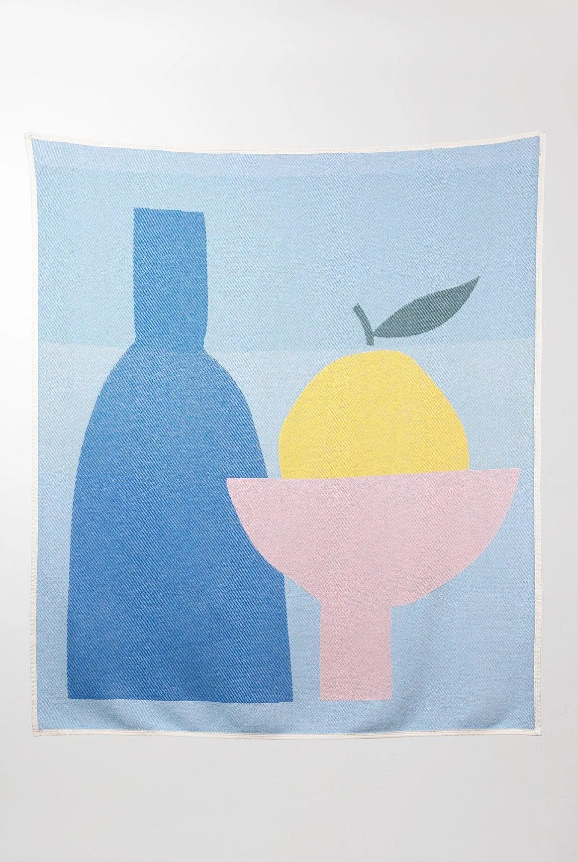 Cotton Blanket & Throw "The Yellow Orange" by Catherine Lavoie