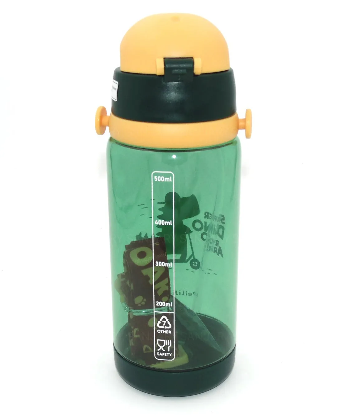 Dino Water Bottle with Strap 600 ML