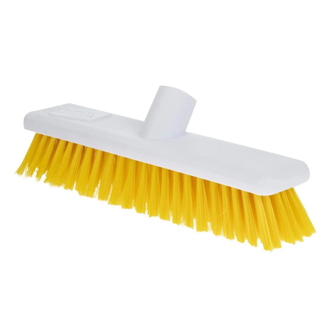 DN831 Jantex Hygiene Broom Soft Bristle Yellow 12in