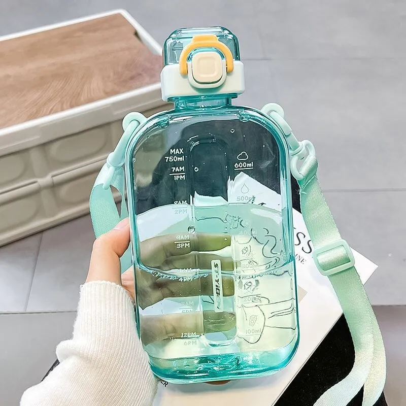 Flat Out Cute Clear Bottles - 750 ml