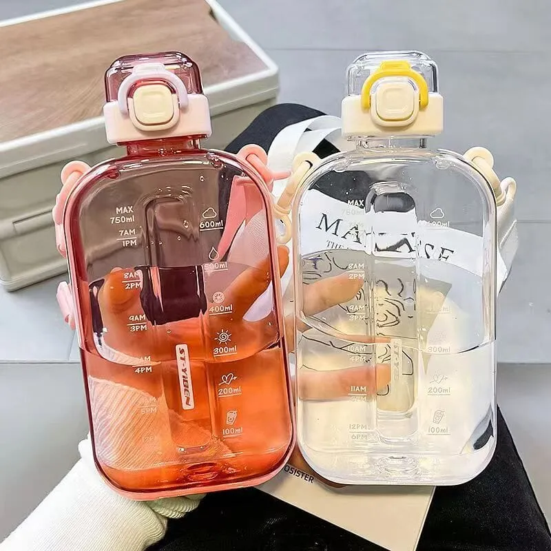 Flat Out Cute Clear Bottles - 750 ml