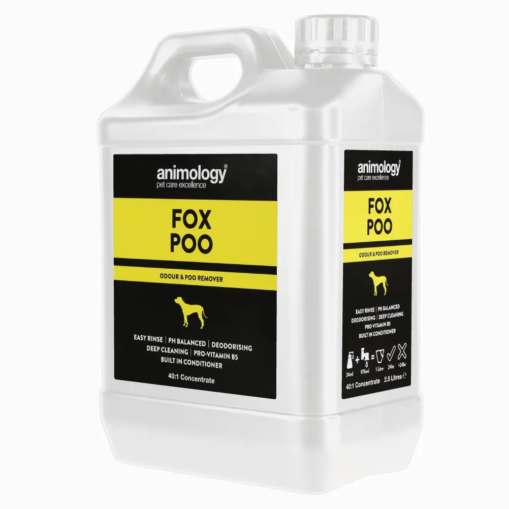 Fox Poo Dog Shampoo 2.5L 40:1