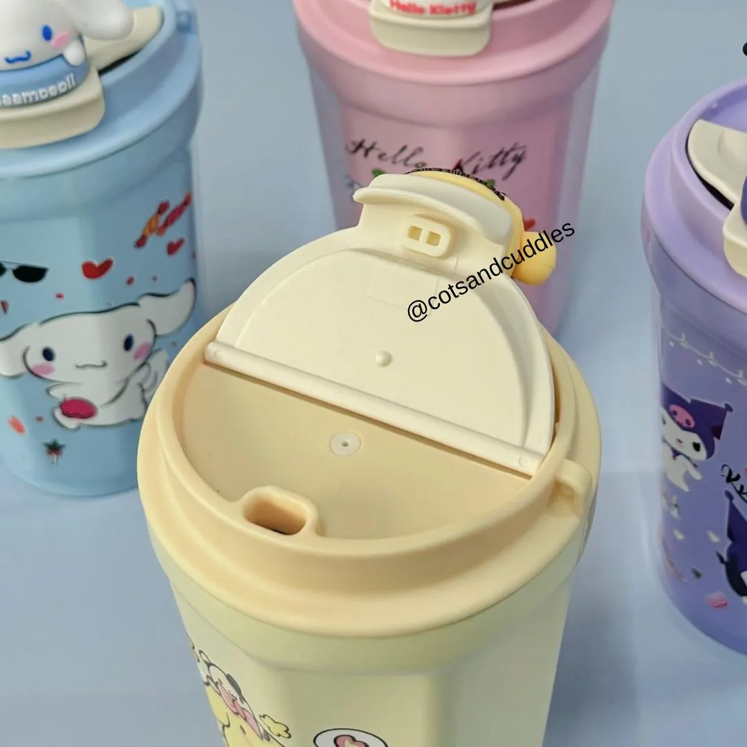 Hello Kitty & Friends 420ml Drinking Cup for School, Travel, and Outdoor Use