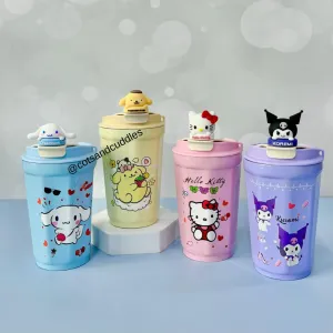 Hello Kitty & Friends 420ml Drinking Cup for School, Travel, and Outdoor Use