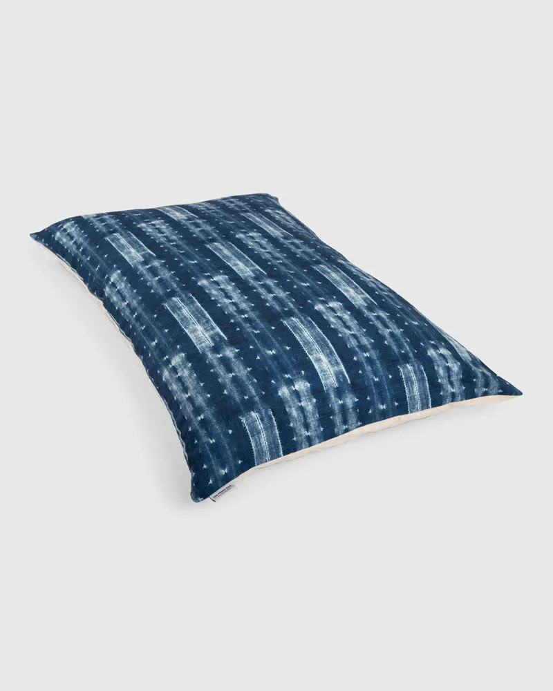 Indigo Mud Cloth Dog Bed