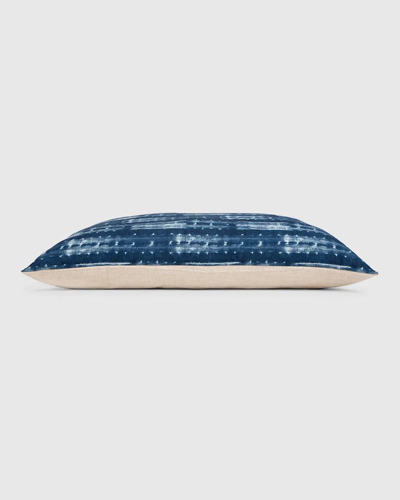 Indigo Mud Cloth Dog Bed