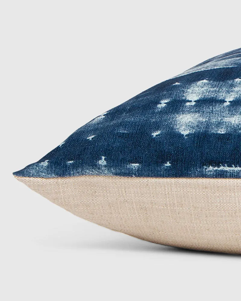 Indigo Mud Cloth Dog Bed