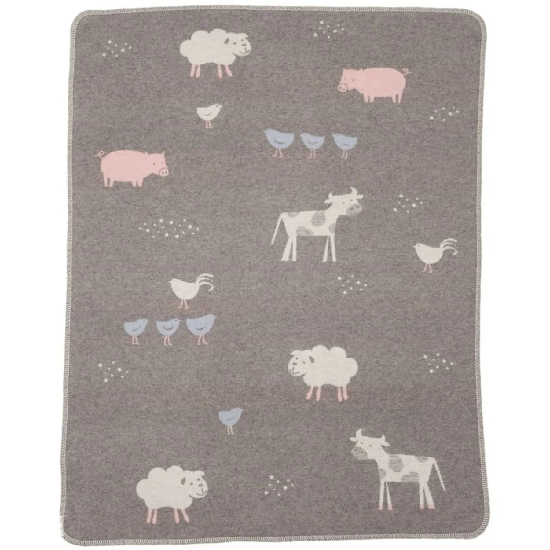 Juwel Flannel Blanket - Farm Life