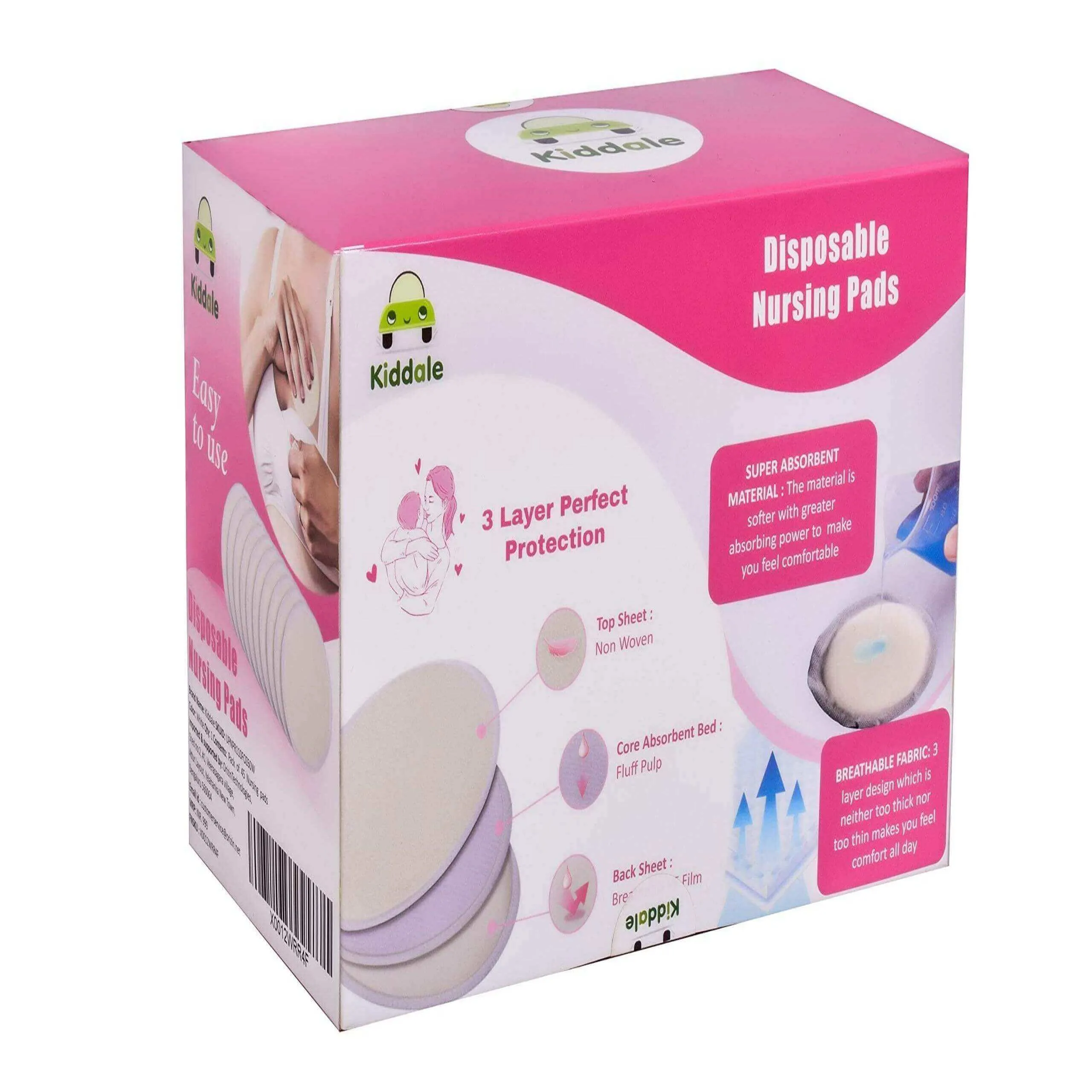 Kiddale Disposable Breast Shield Pads (45)