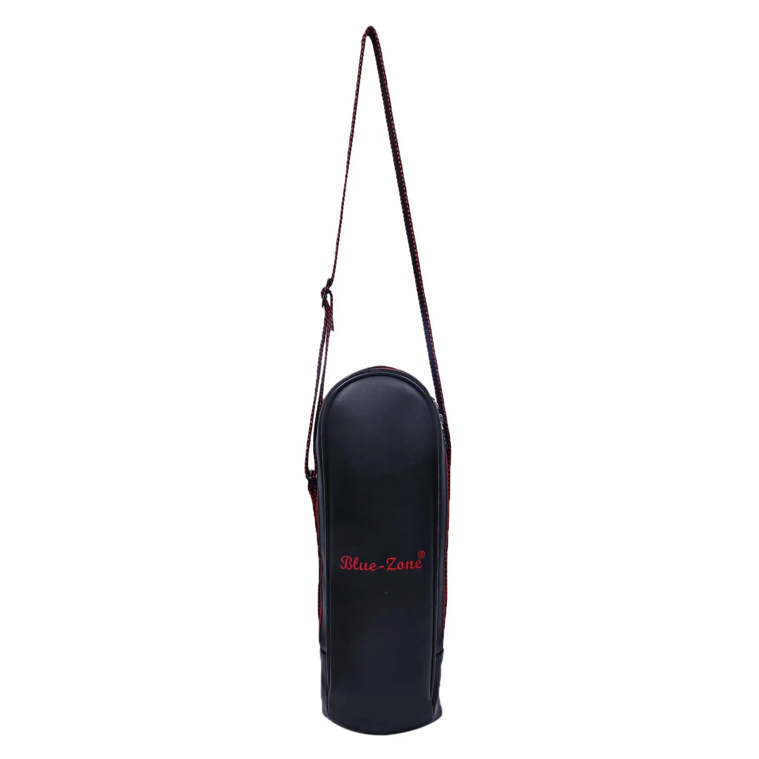 Kuber Industries 2 Pieces Soft Leather Water Bottle Bag, Black, 2 LTR -CTKTC21261