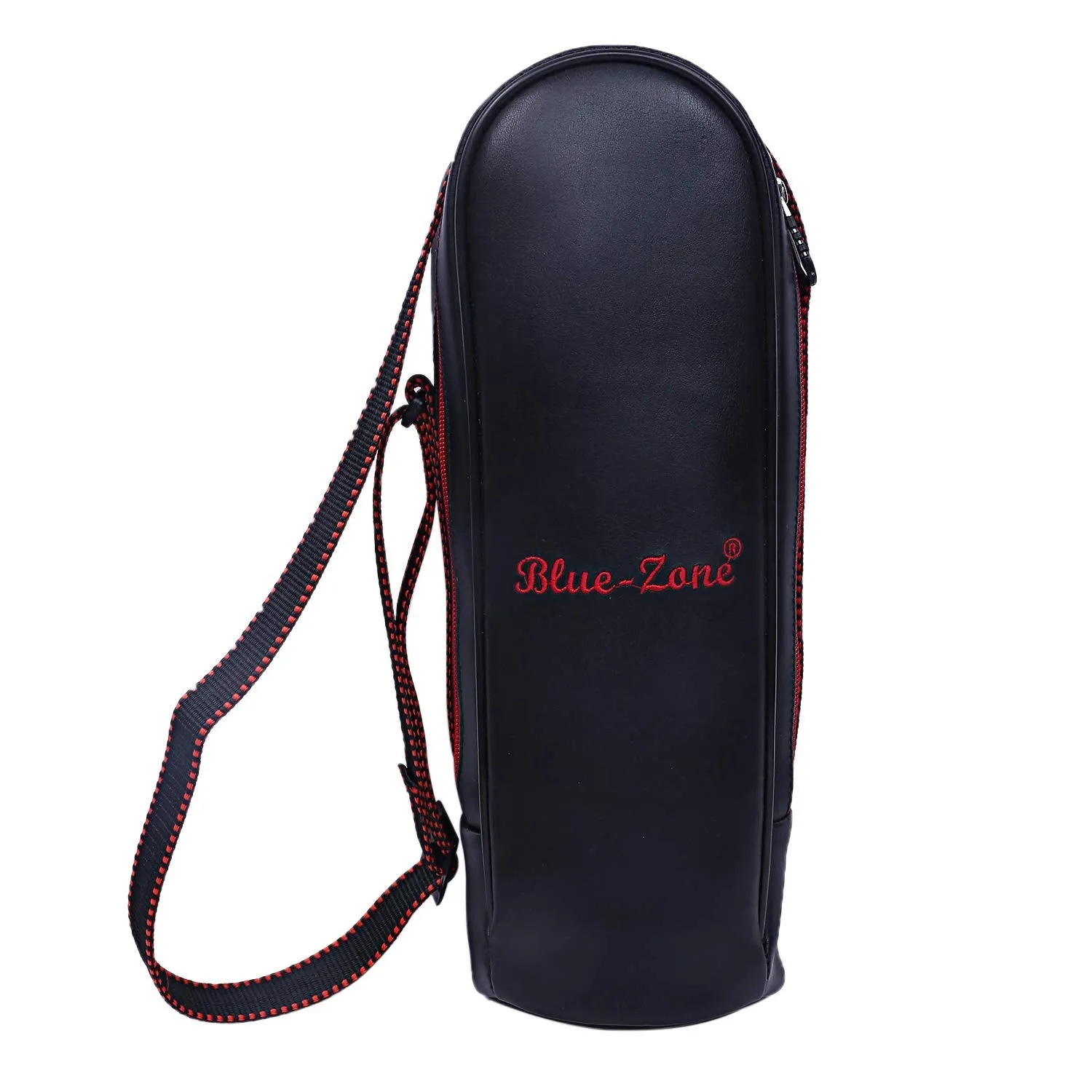 Kuber Industries 2 Pieces Soft Leather Water Bottle Bag, Black, 2 LTR -CTKTC21261