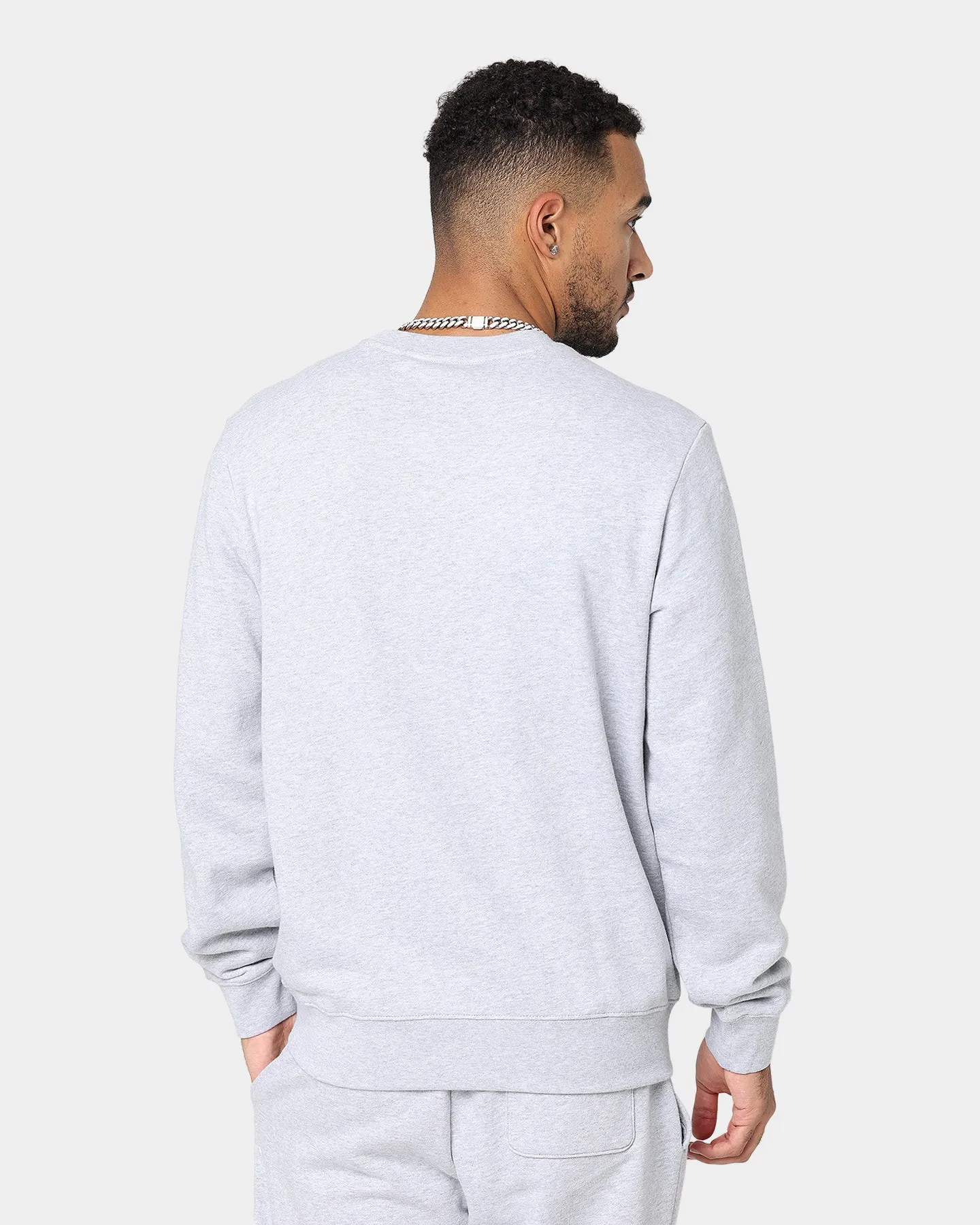 Lacoste Lifestyle Croc Logo Sweatshirt Silver Chine