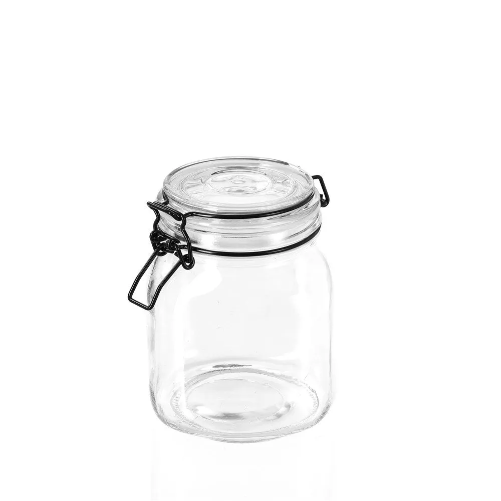 Lemon & Lime 1L FIDO CLIP JAR 12 PCS