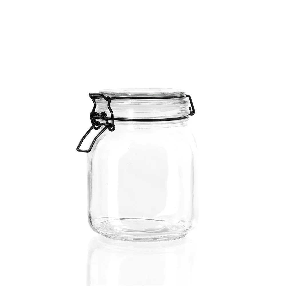 Lemon & Lime 1L FIDO CLIP JAR 12 PCS