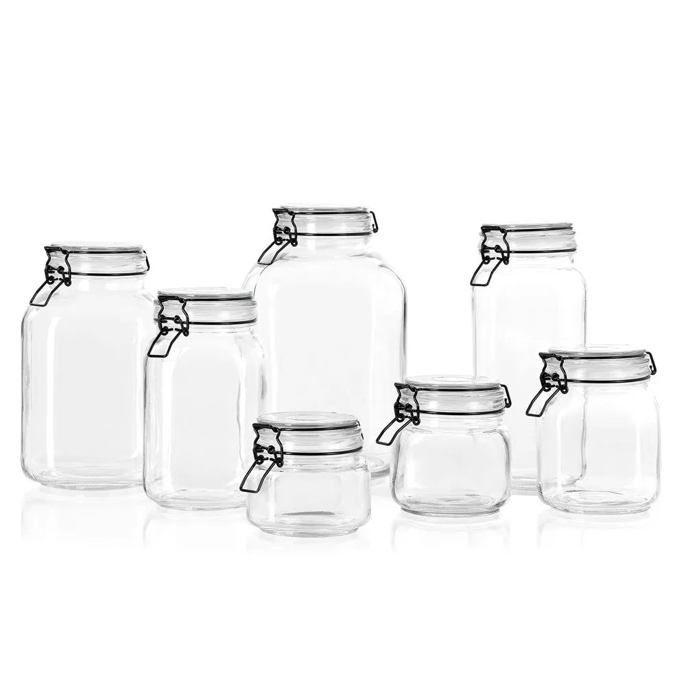 Lemon & Lime 1L FIDO CLIP JAR 12 PCS