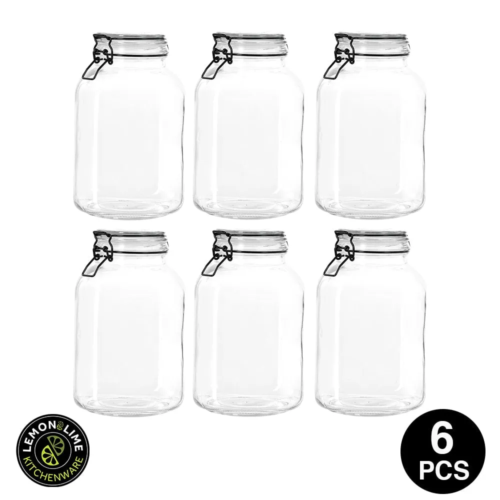 Lemon & Lime 3L FIDO CLIP JAR 6PCS