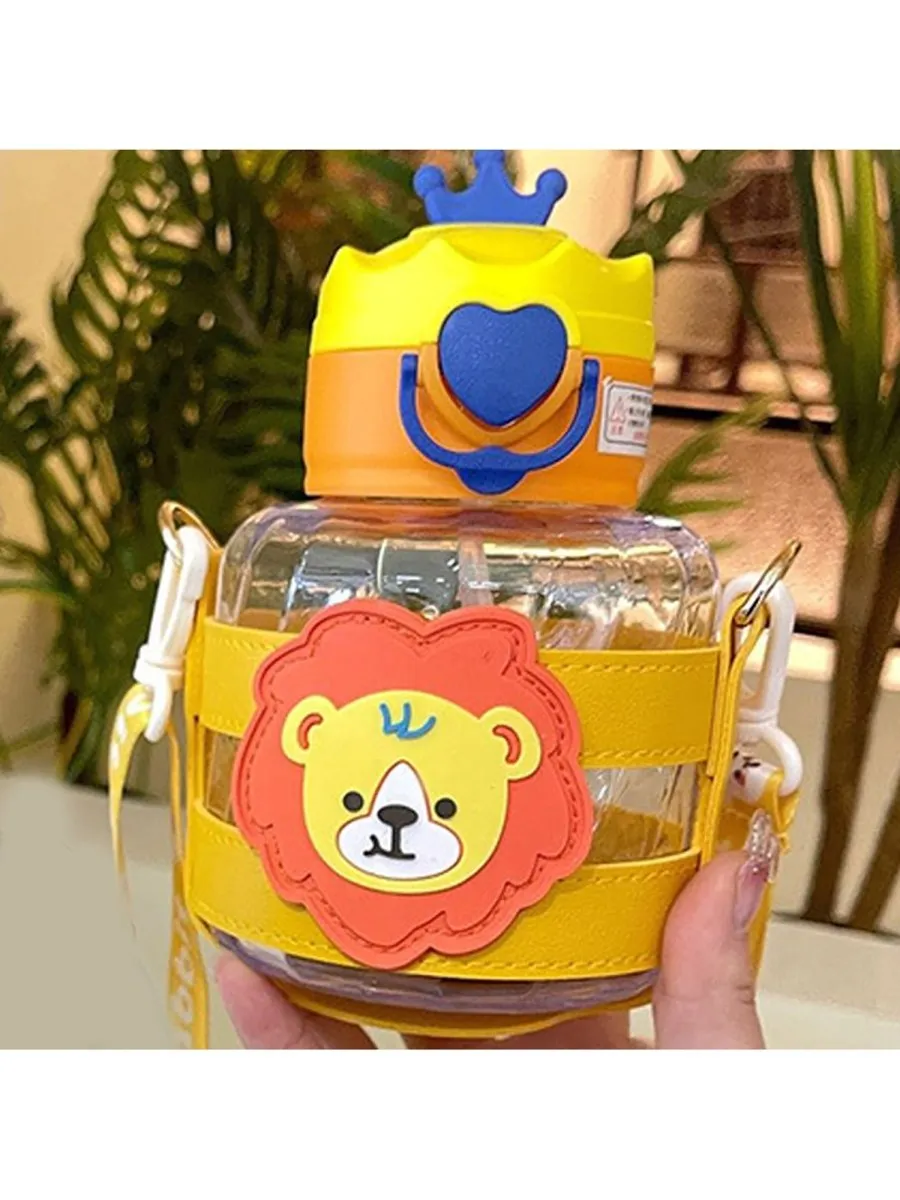 Little Surprise Box With crown lid water bottle for Toddlers and Kids-600ML